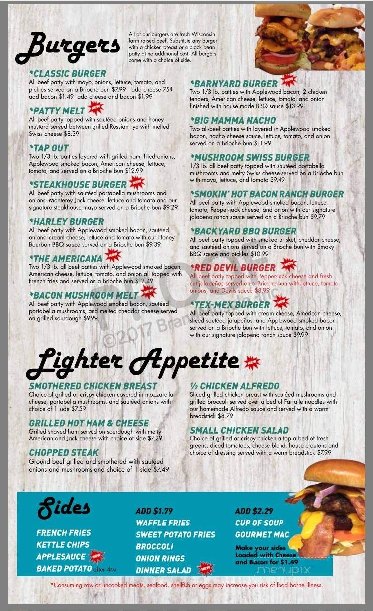 Maplewood Steakhouse - Ironwood, MI menu_pic