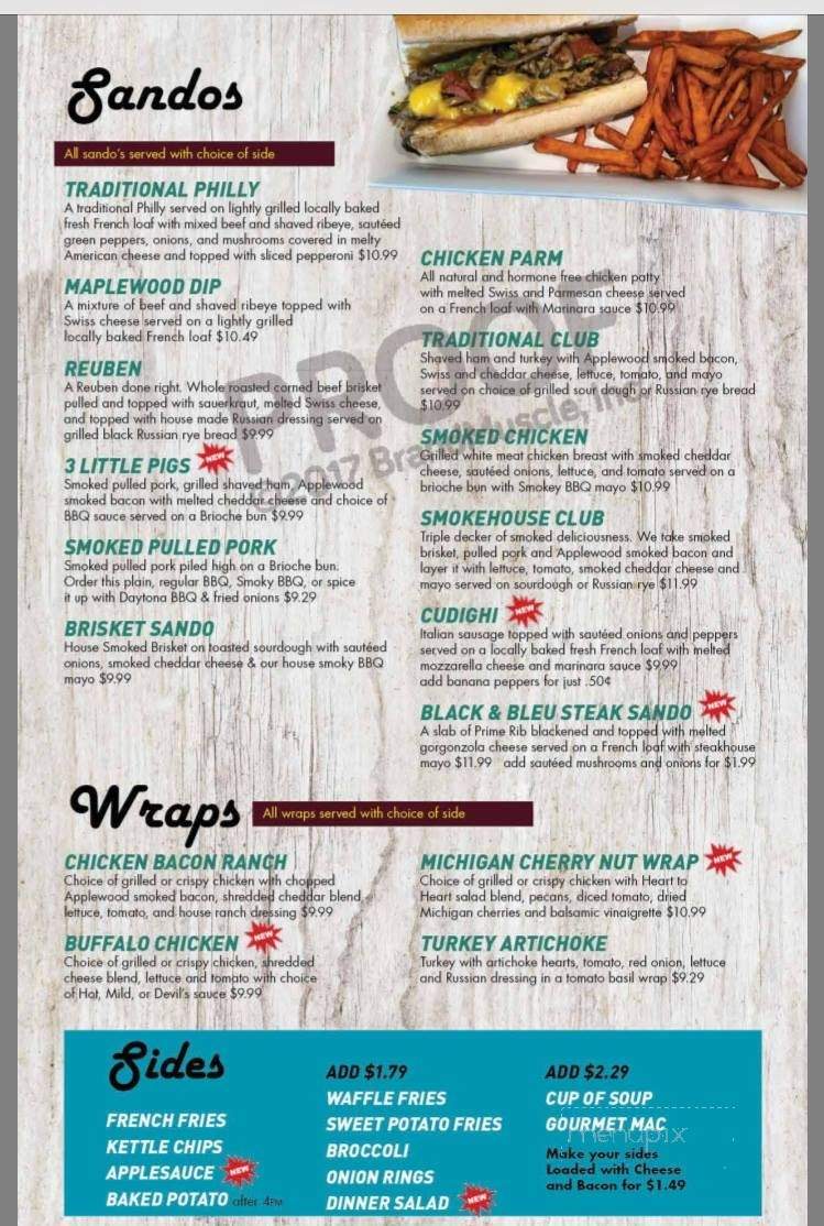 Maplewood Steakhouse - Ironwood, MI menu_pic