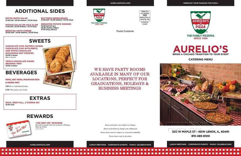 Aurelios Pizza - New Lenox, IL