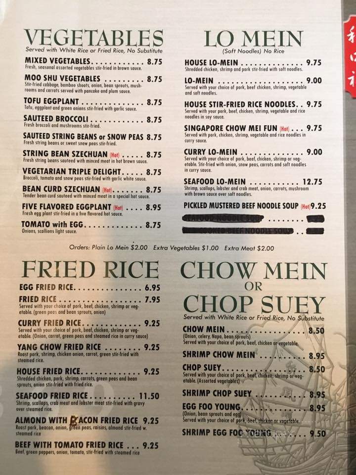 3-6-9 Chinese Restaurant - Winter Springs, FL menu_pic