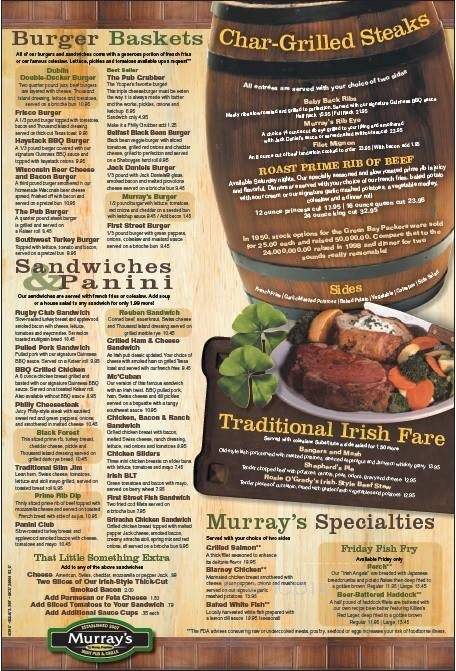 Murray's Irish Pub and Grille - Menominee, MI