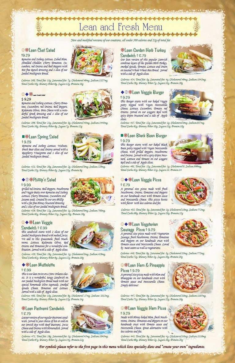 Silkes Old World Breads - Clarksville, TN menu_pic