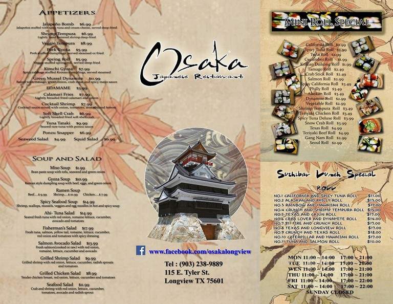 Osaka Japanese Restaurant - Longview, TX