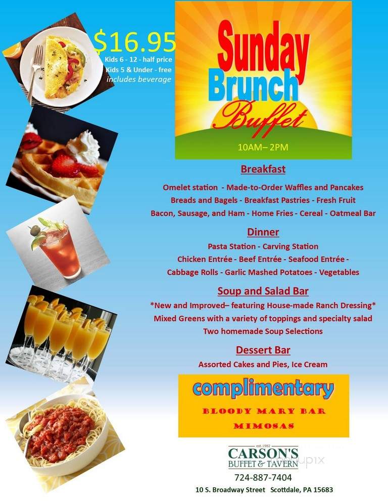 Carson's Premier Catering - Scottdale, PA menu_pic