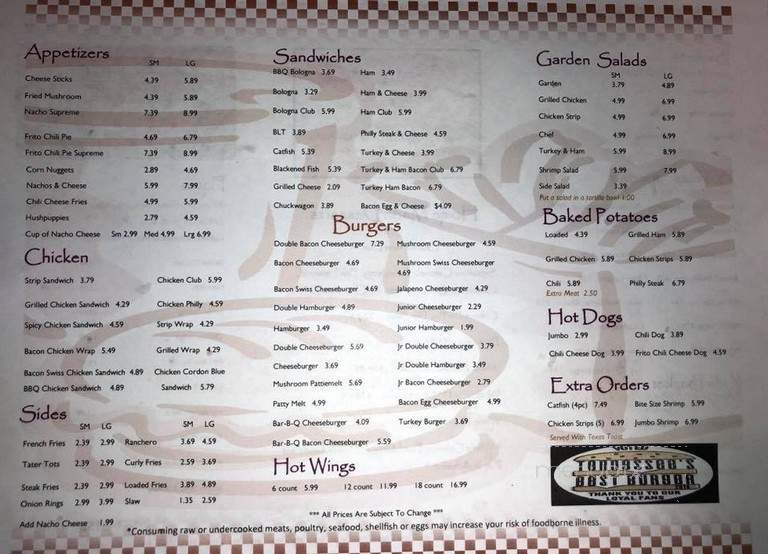 Burger Basket - Brownsville, TN menu_pic