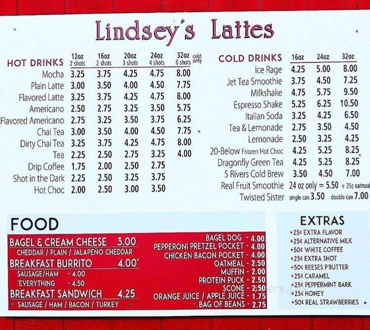 Lindsey's Latte's - Tillamook, OR