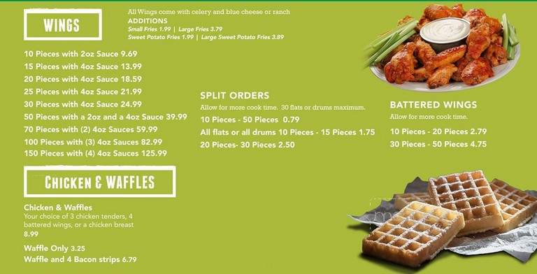 The Tavern @ J.R. Crickets - Atlanta, GA menu_pic