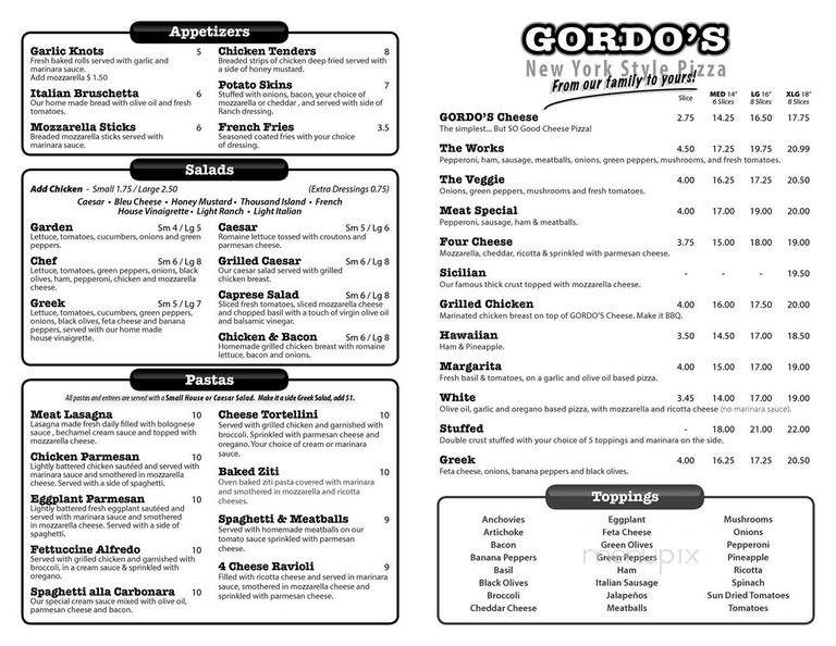 Gordo's Pizza - Duluth, GA