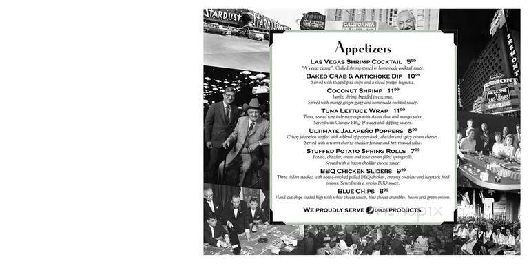 It's Vegas Baby! - Michigan City, IN menu_pic
