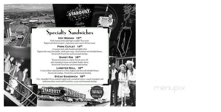It's Vegas Baby! - Michigan City, IN menu_pic