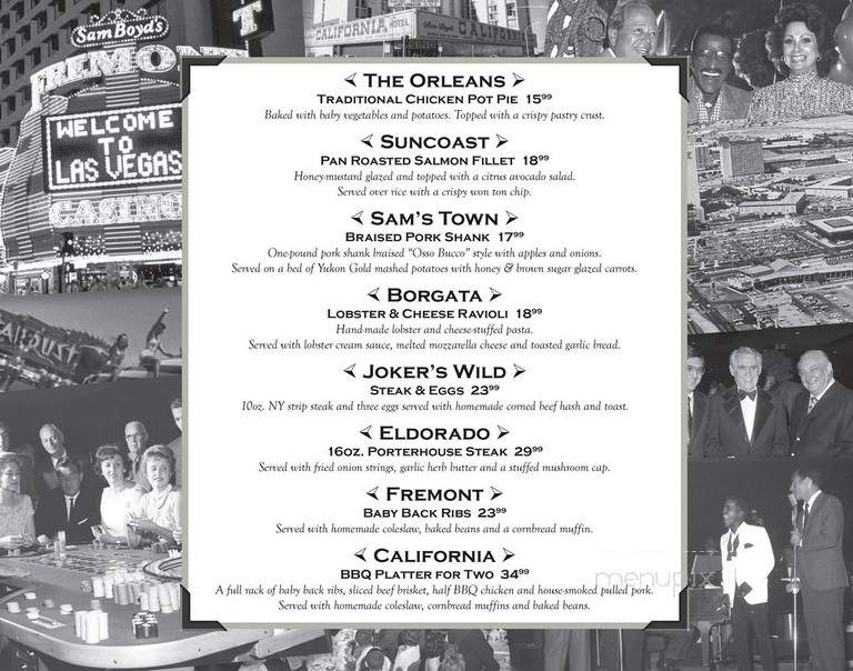 It's Vegas Baby! - Michigan City, IN menu_pic