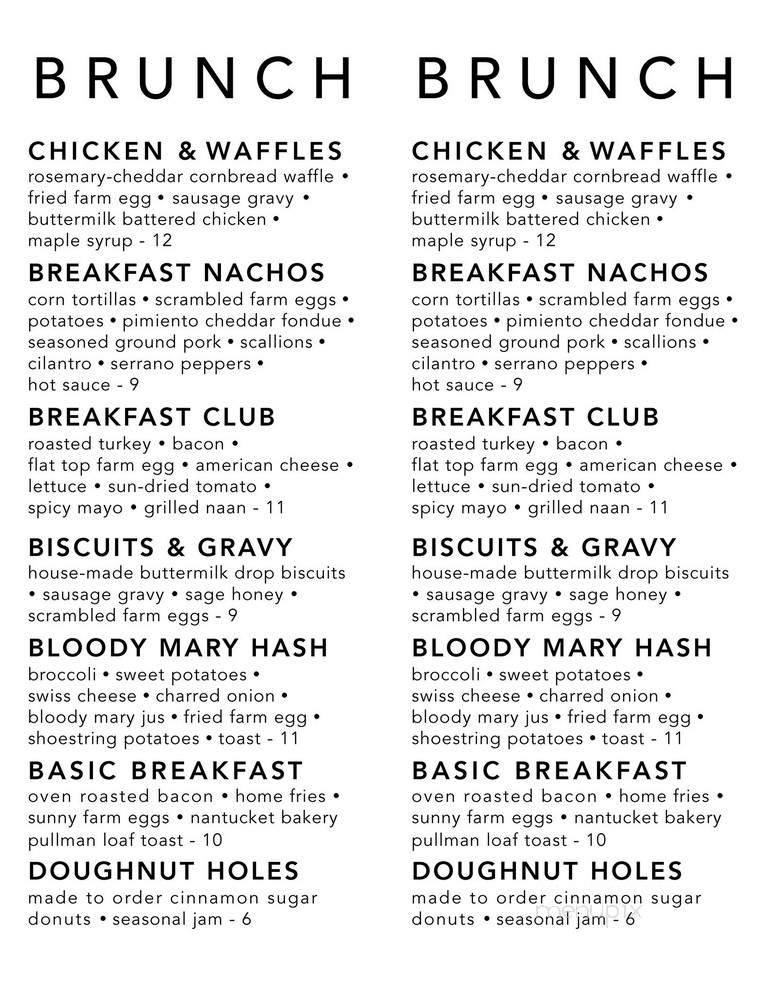The Winchester - Grand Rapids, MI menu_pic