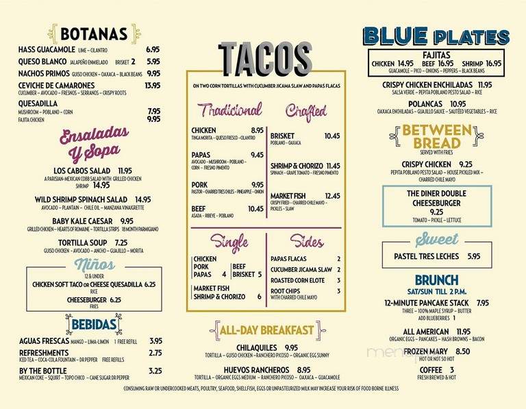 Taco Diner - Dallas, TX