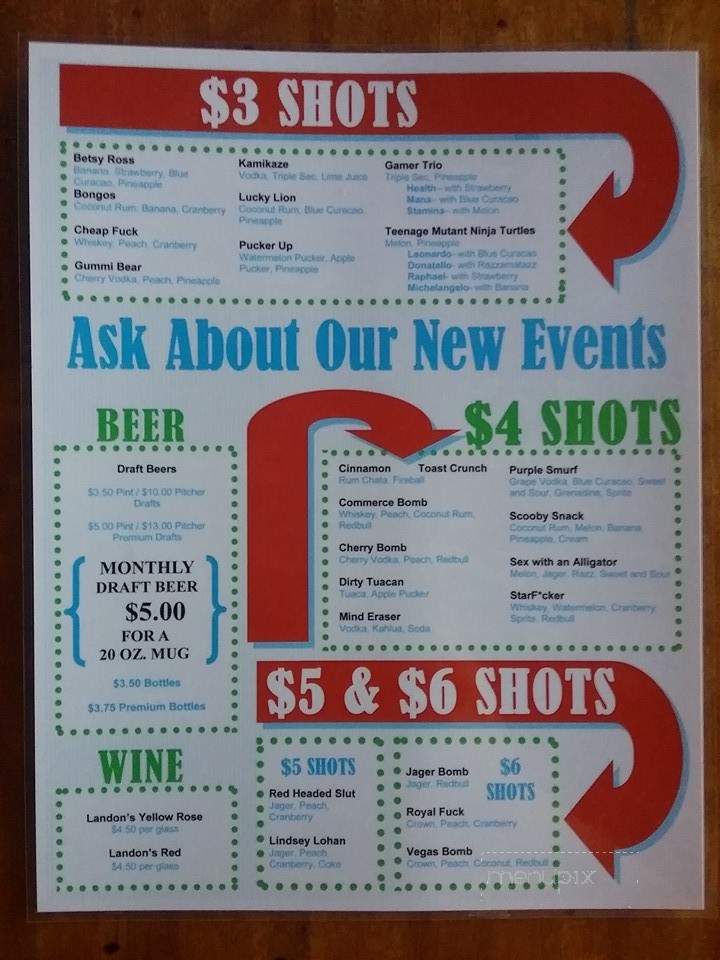 Spot Brewery - Commerce, TX menu_pic