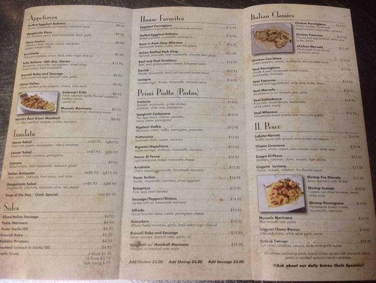 Tutto Italiano - Stuart, FL menu_pic