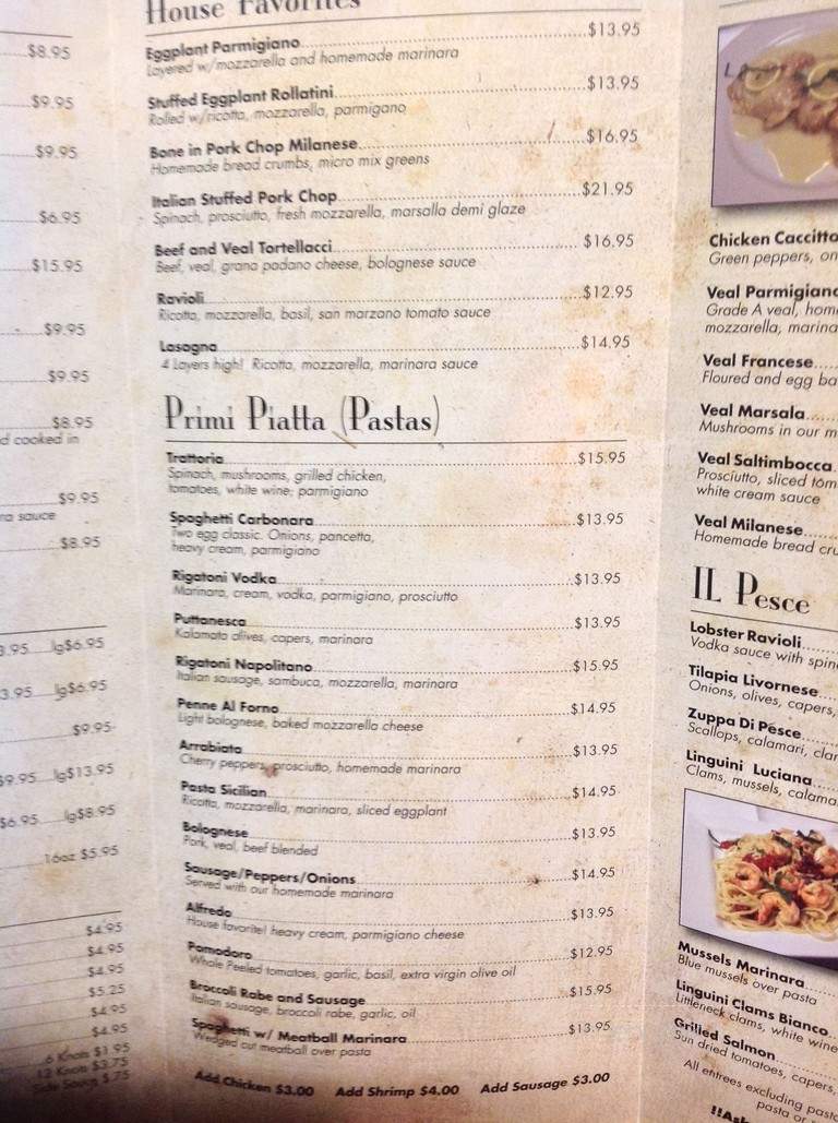 Tutto Italiano - Stuart, FL menu_pic