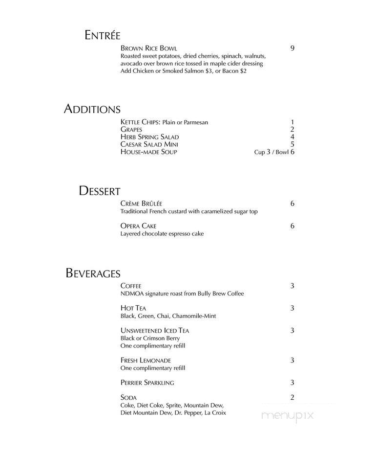 The Museum Cafe - Grand Forks, ND menu_pic