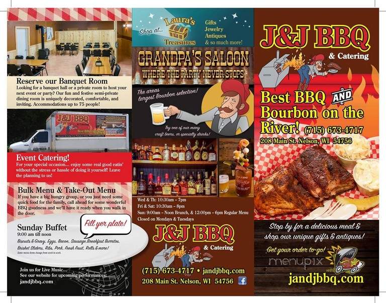 J & J BBQ and Catering - Nelson, WI