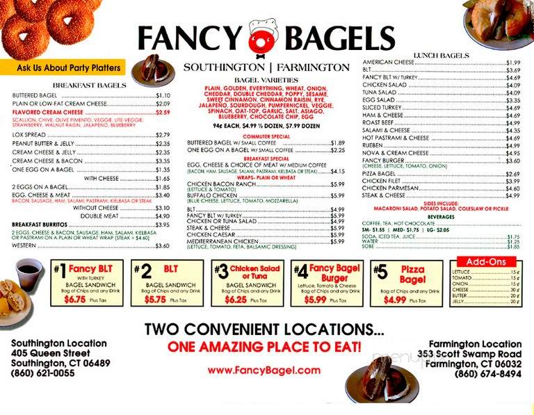 Fancy Bagels - Farmington, CT