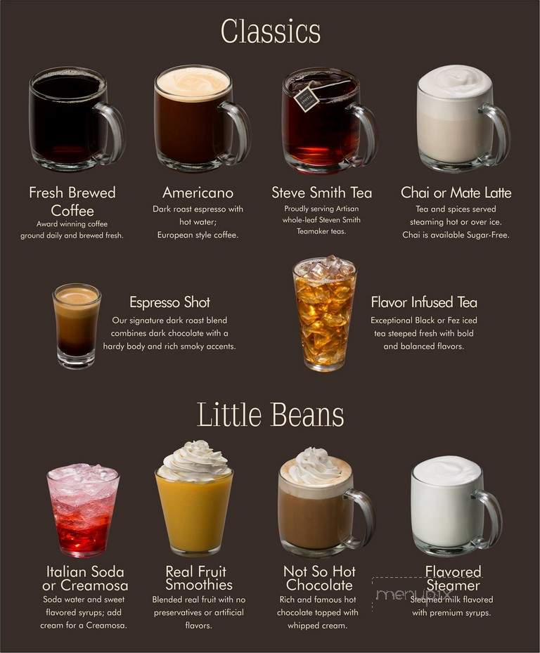 Human Bean - North Bend, OR menu_pic