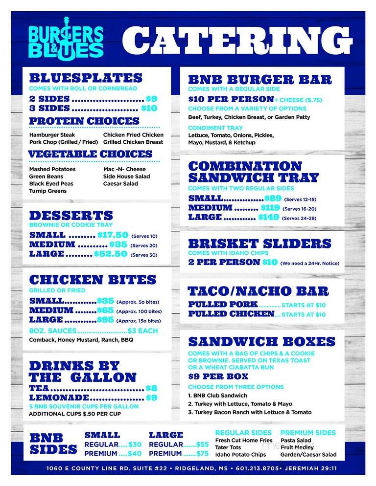 Burgers and Blues - Ridgeland, MS menu_pic