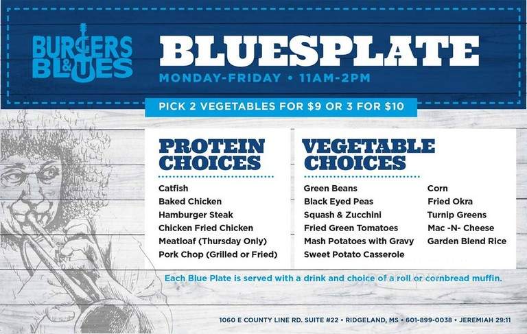 Burgers and Blues - Ridgeland, MS menu_pic
