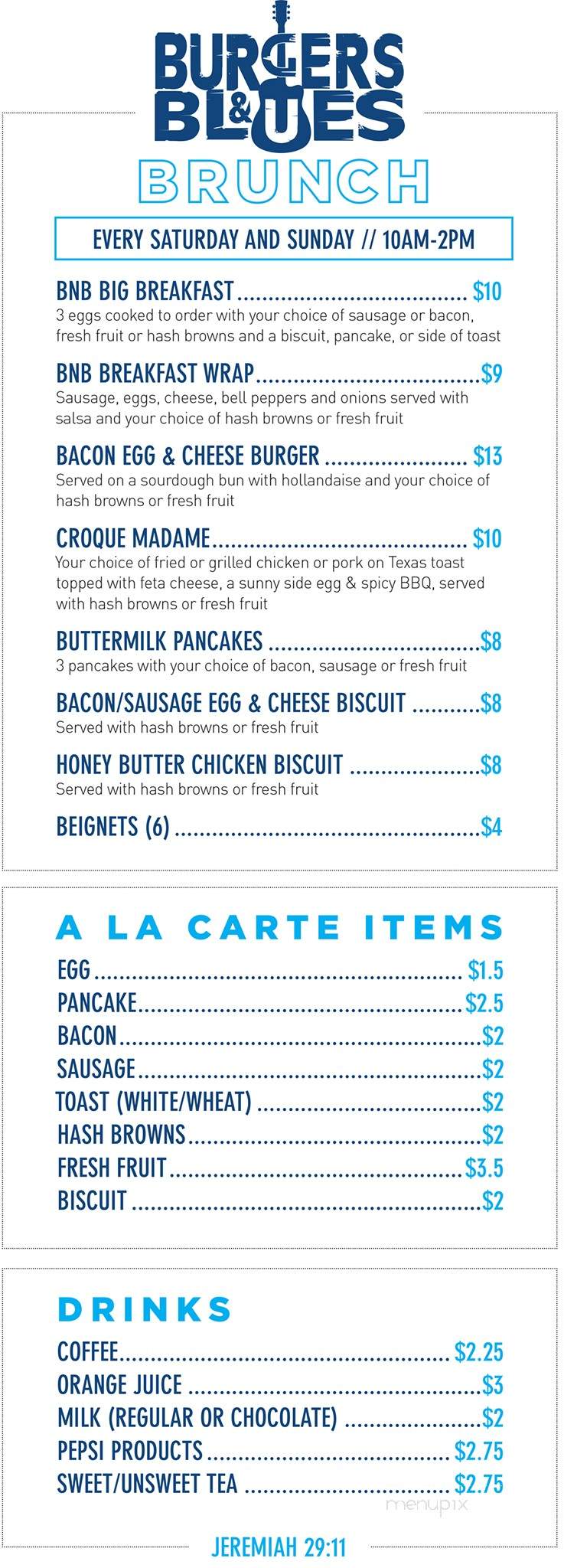 Burgers and Blues - Ridgeland, MS menu_pic