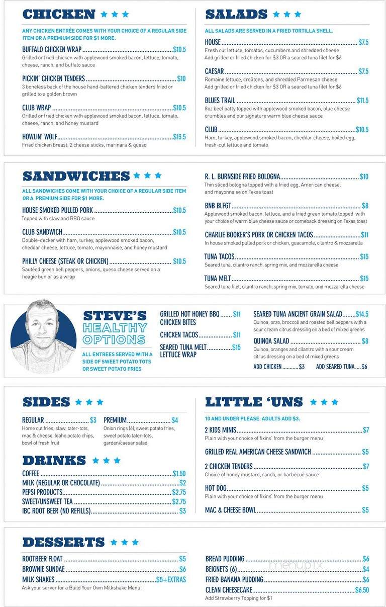 Burgers and Blues - Ridgeland, MS menu_pic