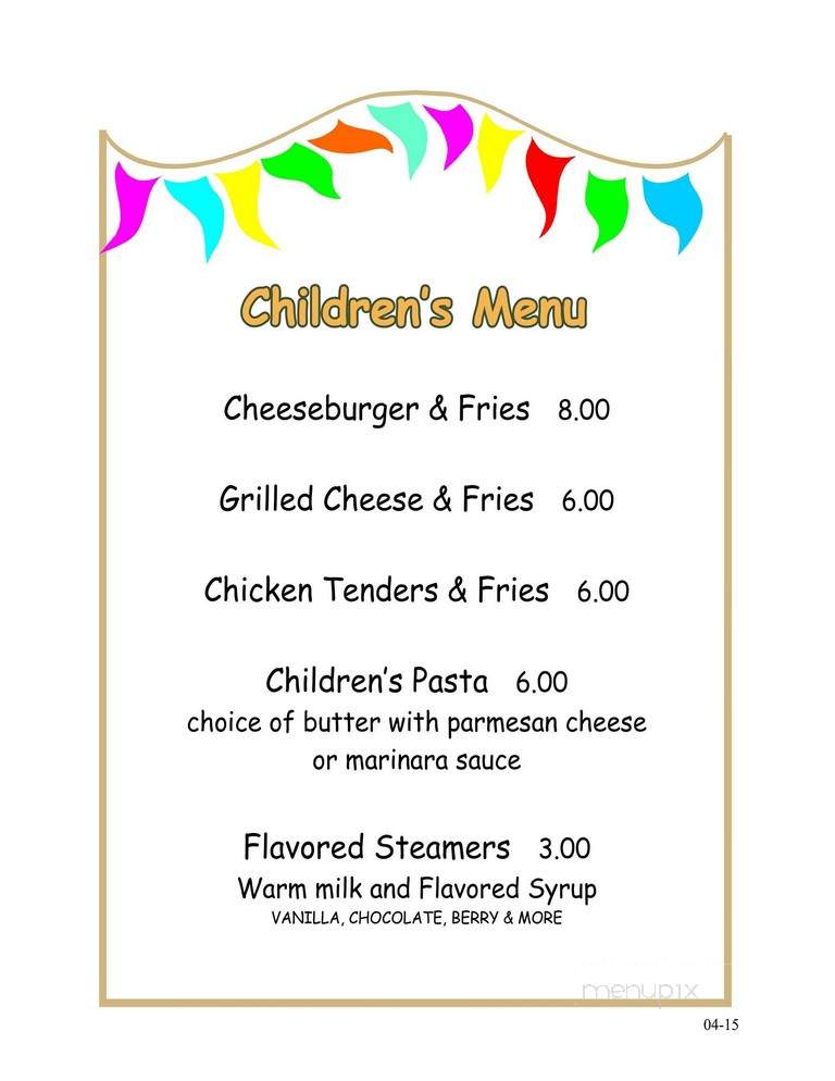National Hotel & Restaurant - Jamestown, CA menu_pic