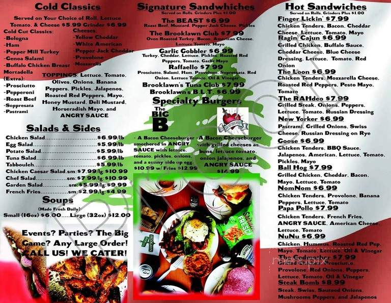 Leno's Pizza - Fairfield, CT menu_pic