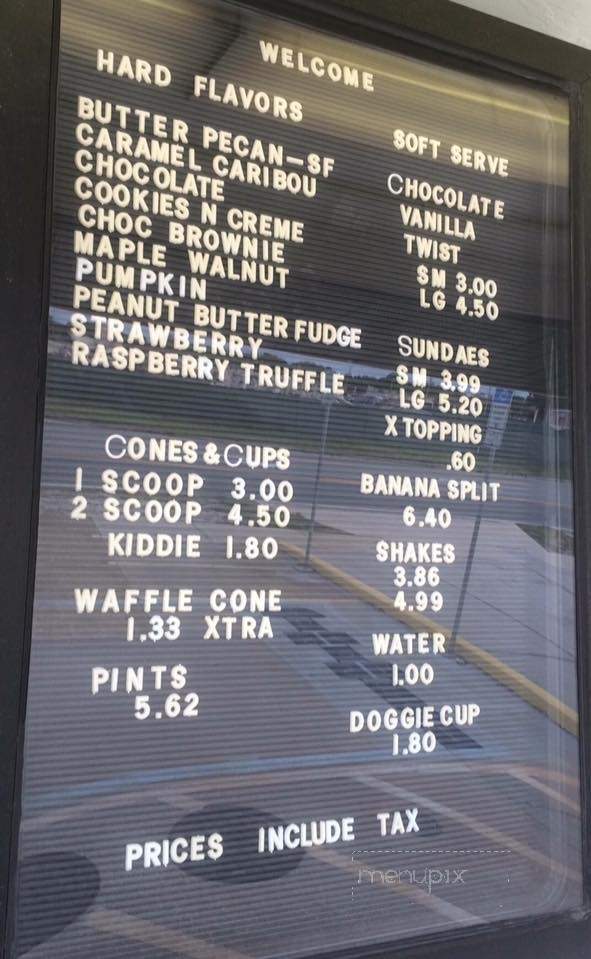 Space Coast Ice Cream - Titusville, FL menu_pic