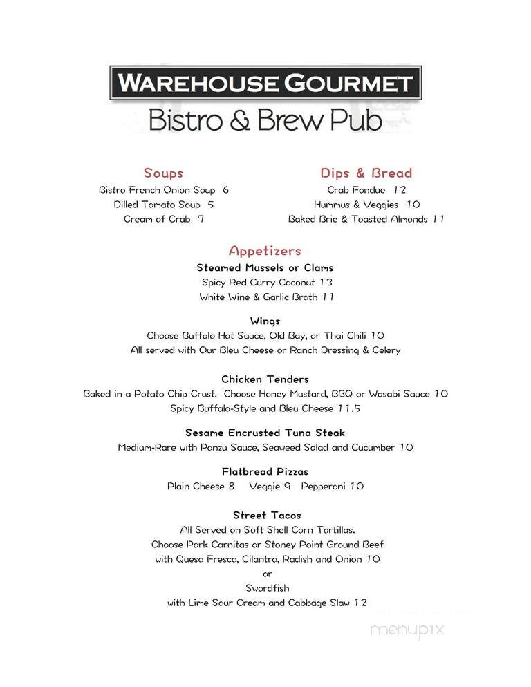 Warehouse Gourmet & Catering Co. - Hanover, PA