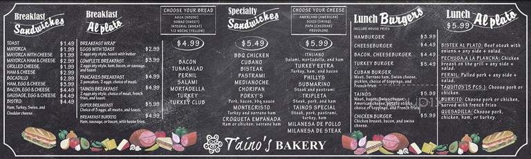 Taino's Bakery & Deli - Orlando, FL