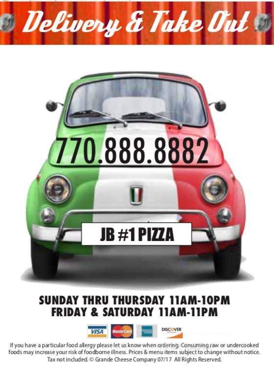 Jersey Boyz Pizza - Cumming, GA menu_pic
