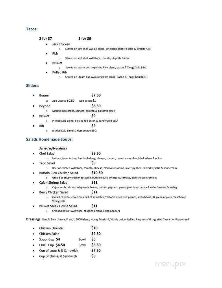 Bashers Sports Bar & Grill - Faribault, MN menu_pic