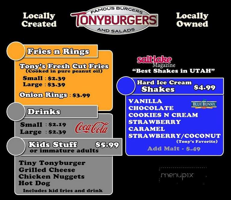 Tonyburgers - Salt Lake City, UT