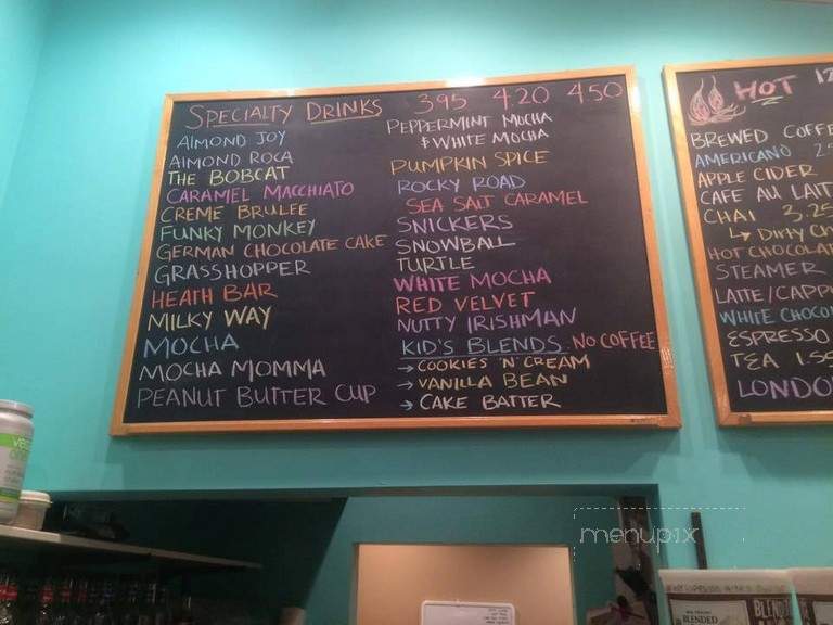 Mocha Momma's - Bismarck, ND menu_pic