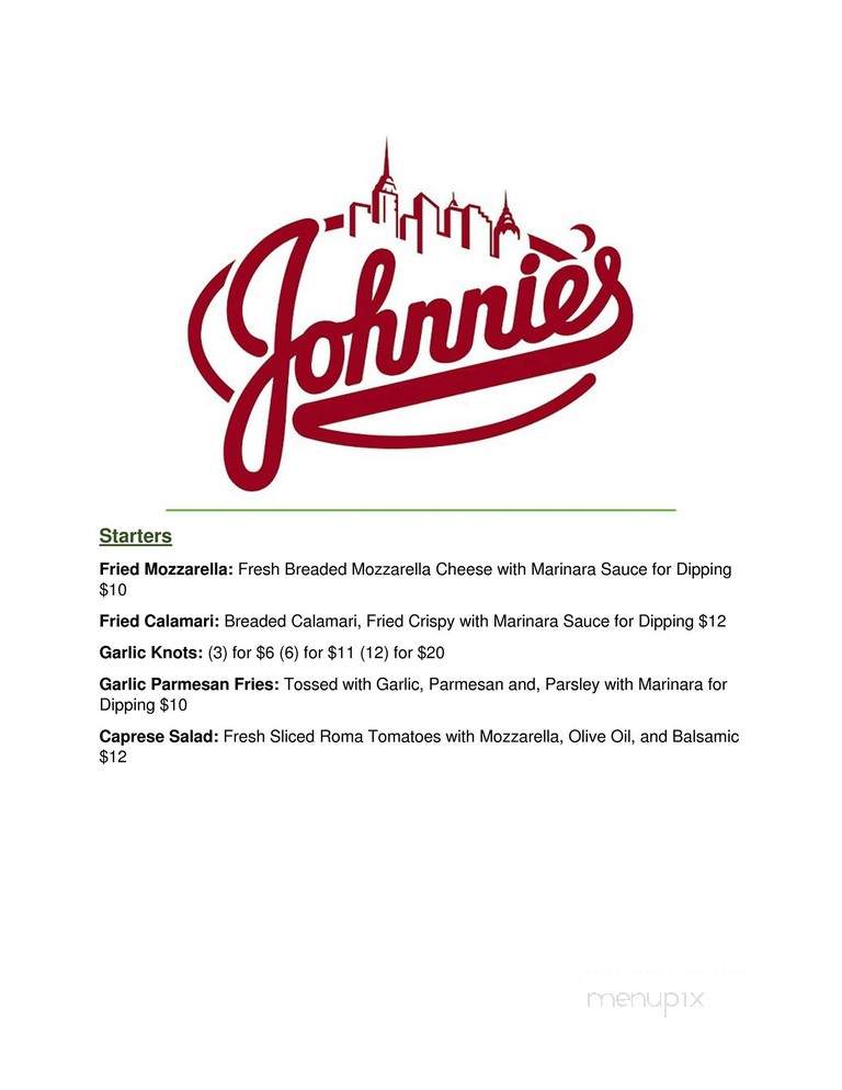 Johnnies NY Pizzeria - Los Angeles, CA