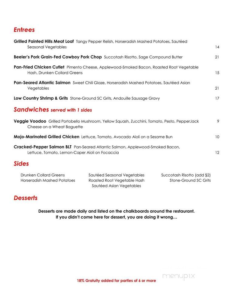 Savor Cafe and Catering - Charlotte, NC menu_pic