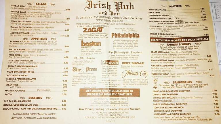 Irish Pub & Inn - Atlantic City, NJ