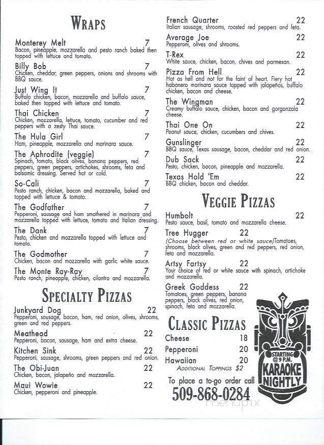 Monterey Cafe - Spokane, WA menu_pic