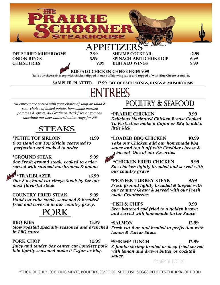 Branding Iron Restaurant - Ogden, UT menu_pic