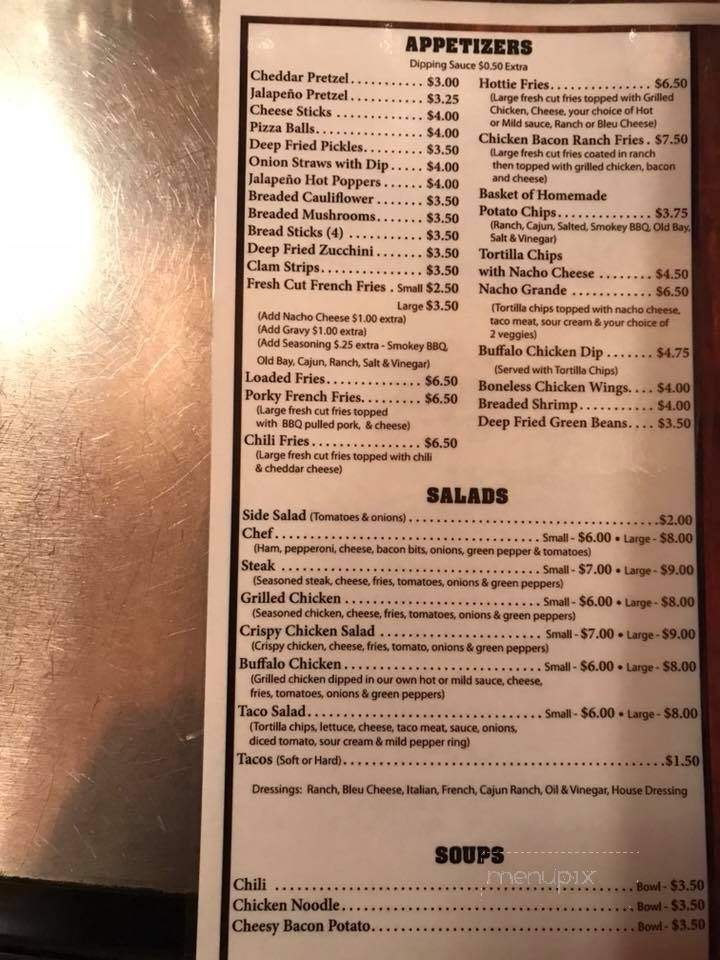Mosscreek Hall & Pizza Shop - Northern Cambria, PA menu_pic