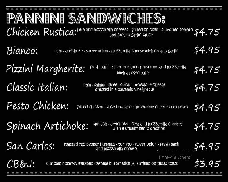 Kitty's Coffee - Cincinnati, OH menu_pic