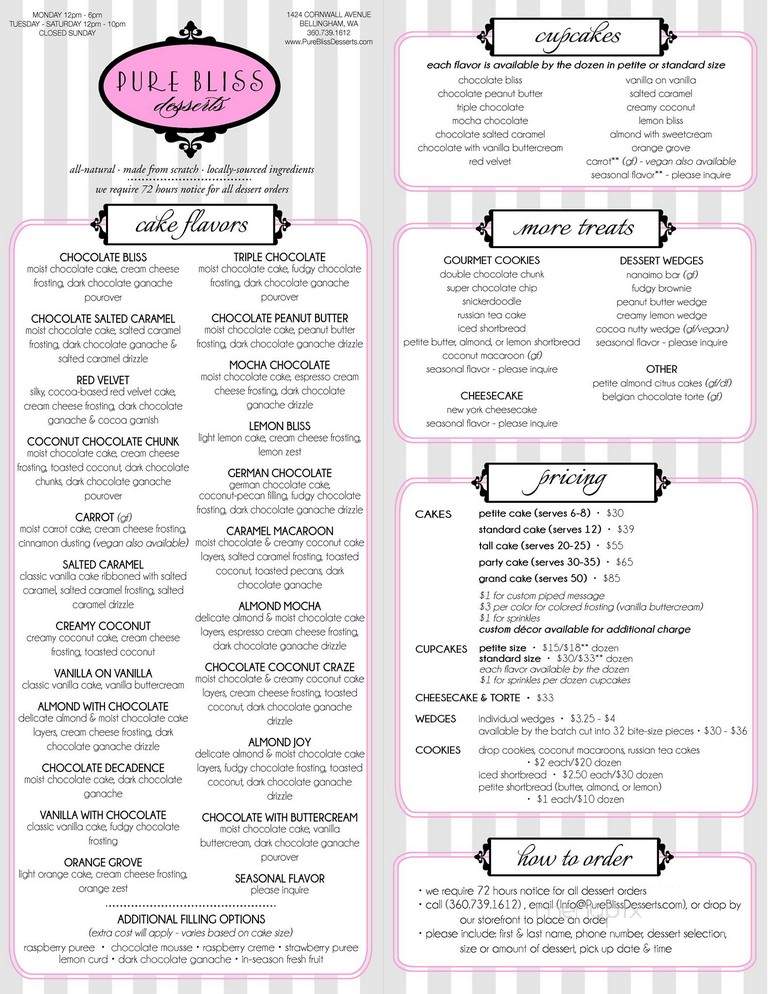 menu-of-pure-bliss-desserts-in-bellingham-wa-98225
