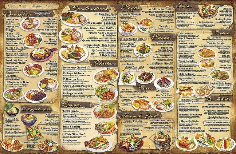 Fonda don Chon - Covina, CA menu_pic