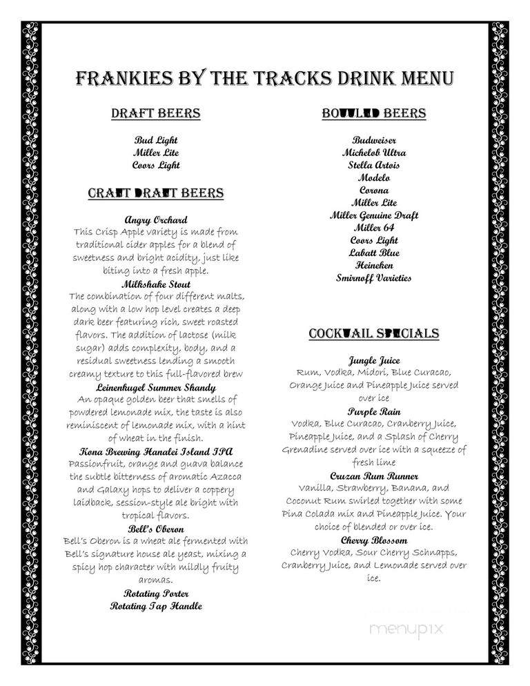 Frankie's Pizza Office - Three Rivers, MI menu_pic