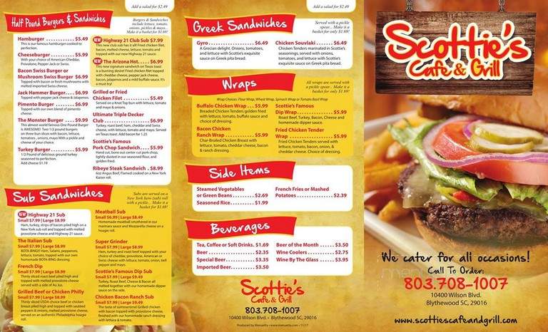 Scottie's Cafe & Grill - Blythewood, SC
