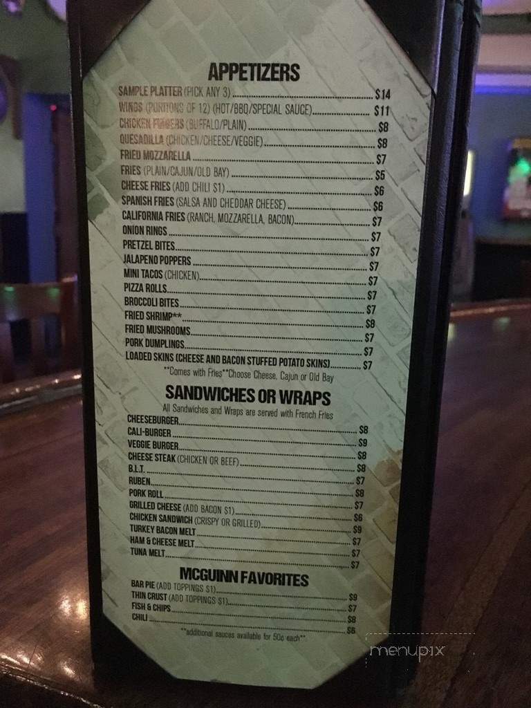 Mc Guinn's Place - Lawrenceville, NJ