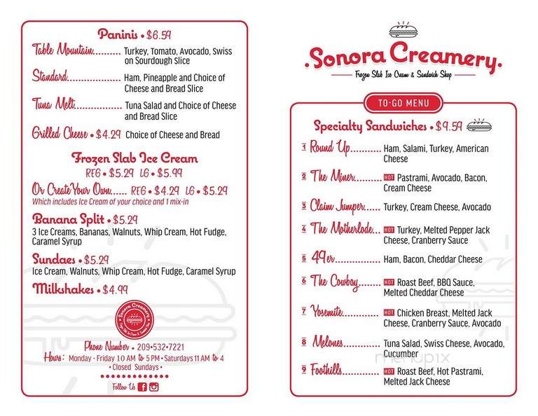 Sonora Creamery - Sonora, CA